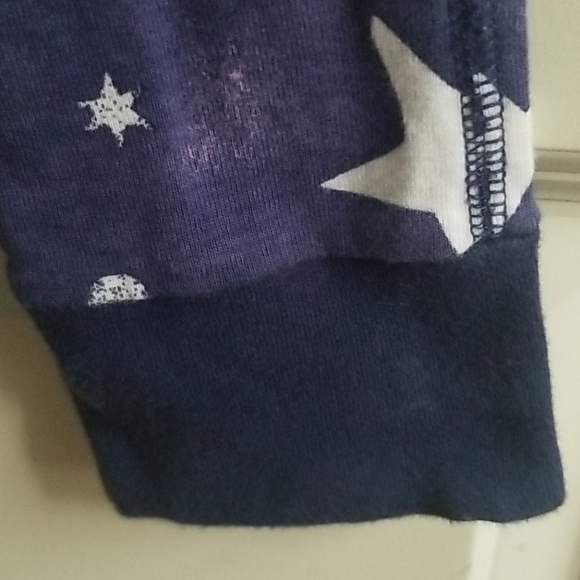 Cat & Jack Girls Pajamas Moon and Stars Navy Size 8 - Picture 7 of 11
